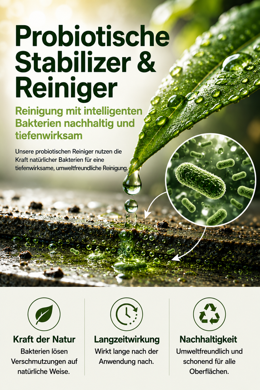Probiotische Stabilizer & Reiniger